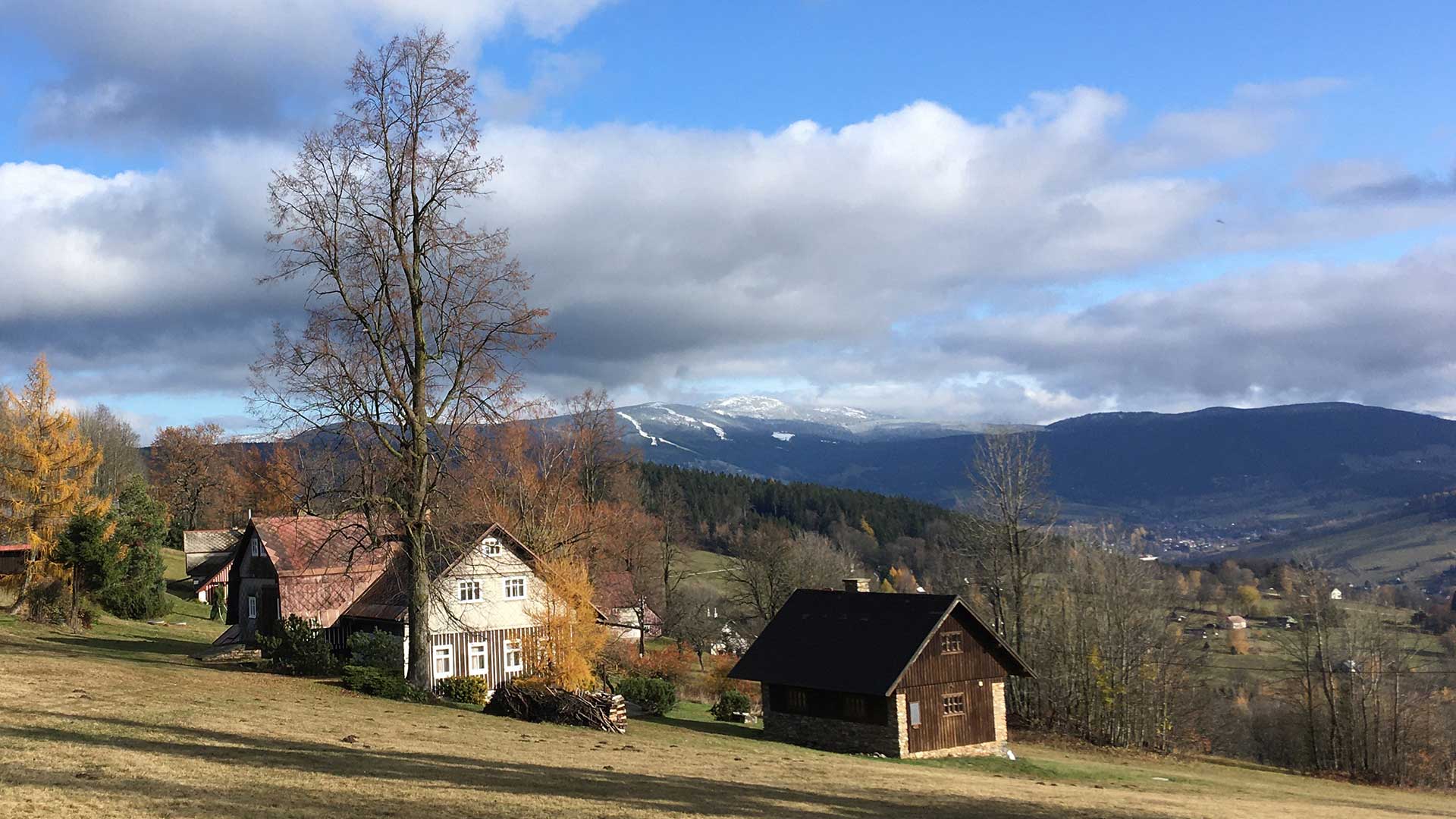 Hoření Kazdice / Na Perlíčku - Prdek, Paseky nad Jizerou - podzim